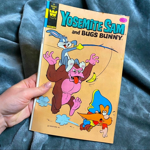 Vintage 1980 Yosemite Sam and Bugs Bunny Comic #68 Part of Whitman 3 Pack - Picture 3 of 12